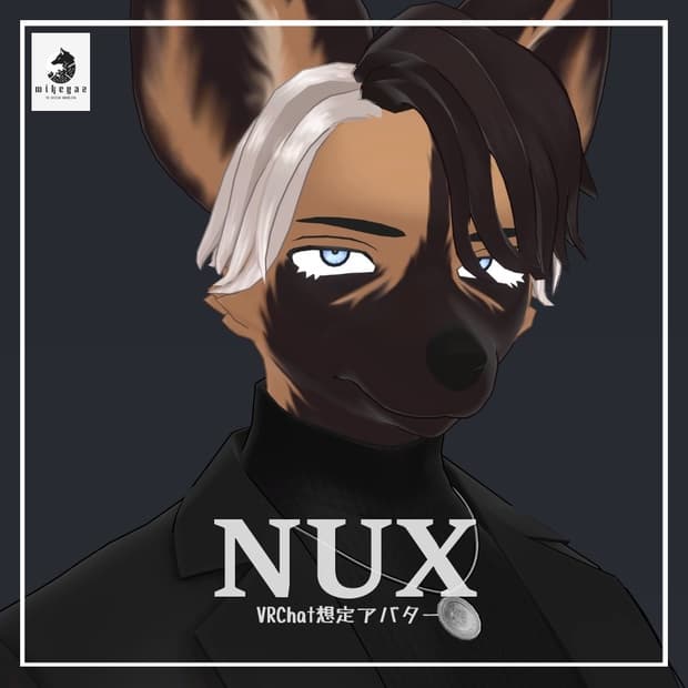 ニュークスさん/Nux/ VRChat Avatar 3D Model